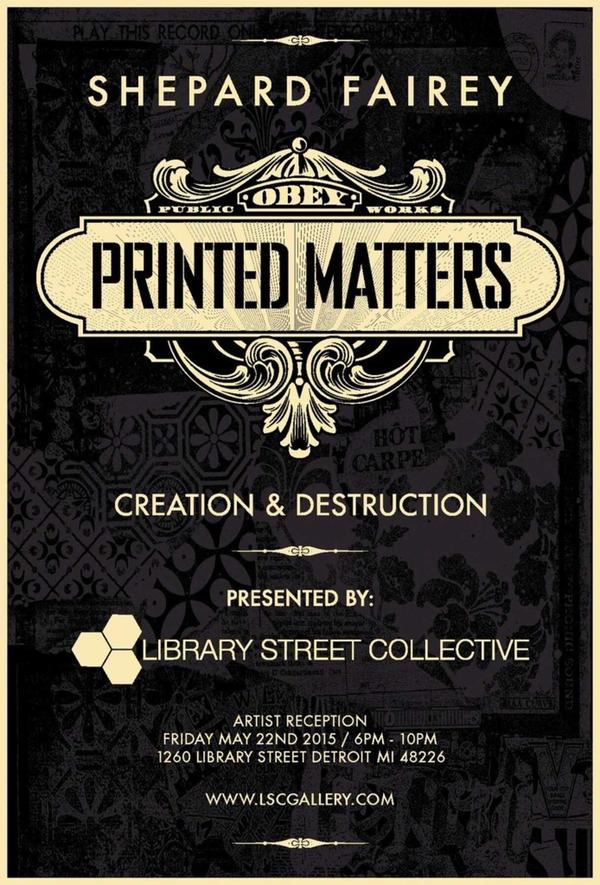 Printed Matter — Shepard Fairey