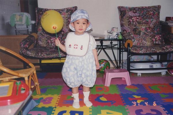 G.E. Liu as a child