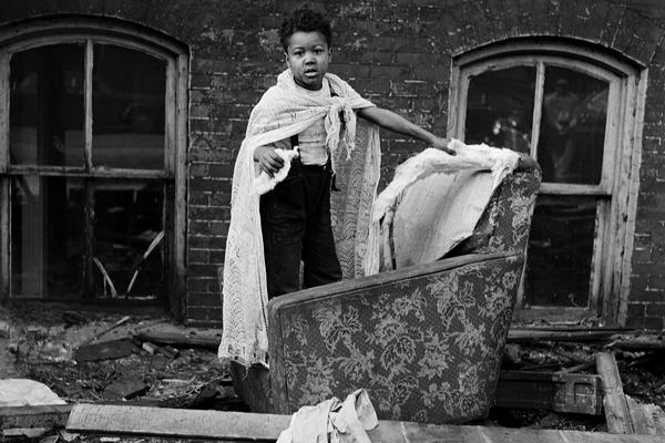 Gordon Parks — Ghetto Boy. Chicago, Illinois, 1953