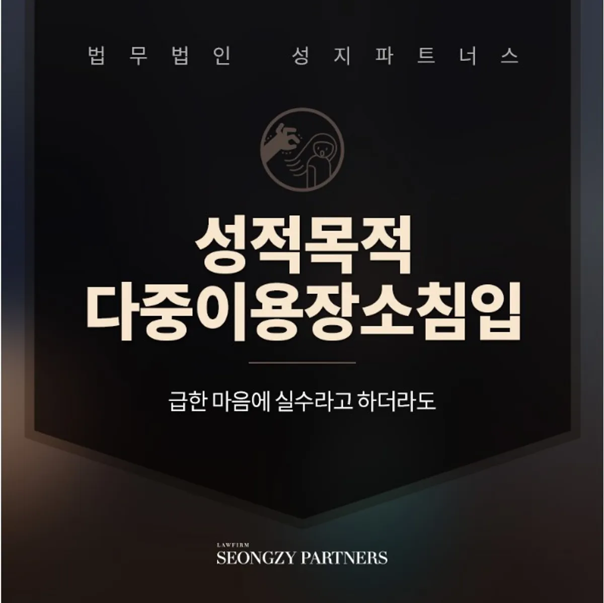 성적목적다중이용장소침입 혐의 대응은