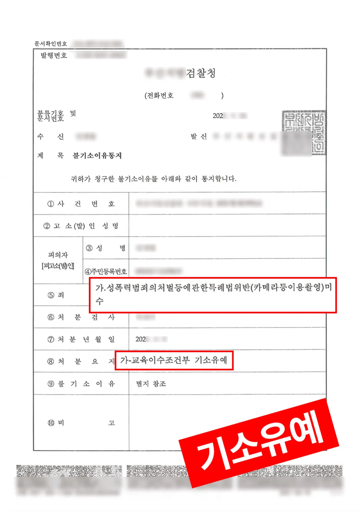 [카메라등이용촬영죄] 공용화장실에서 몰래 촬영해 고소당한 사건