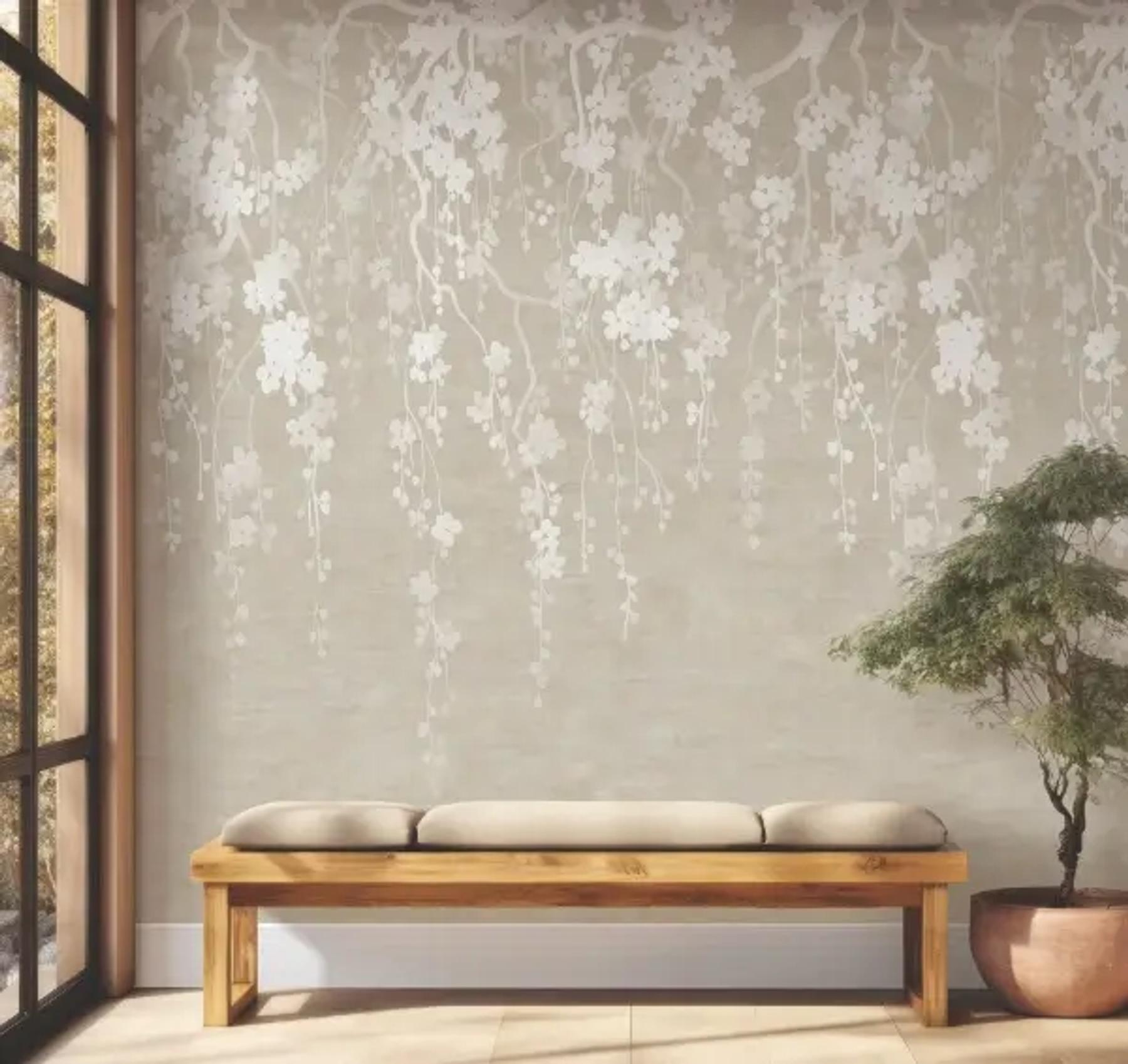 SAKURA BLOOMS MURAL