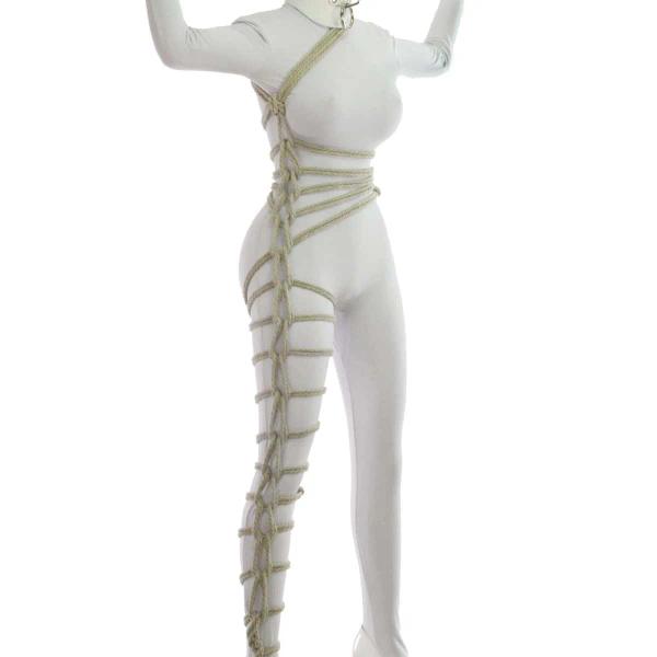 Loop-Chain Evening Dress