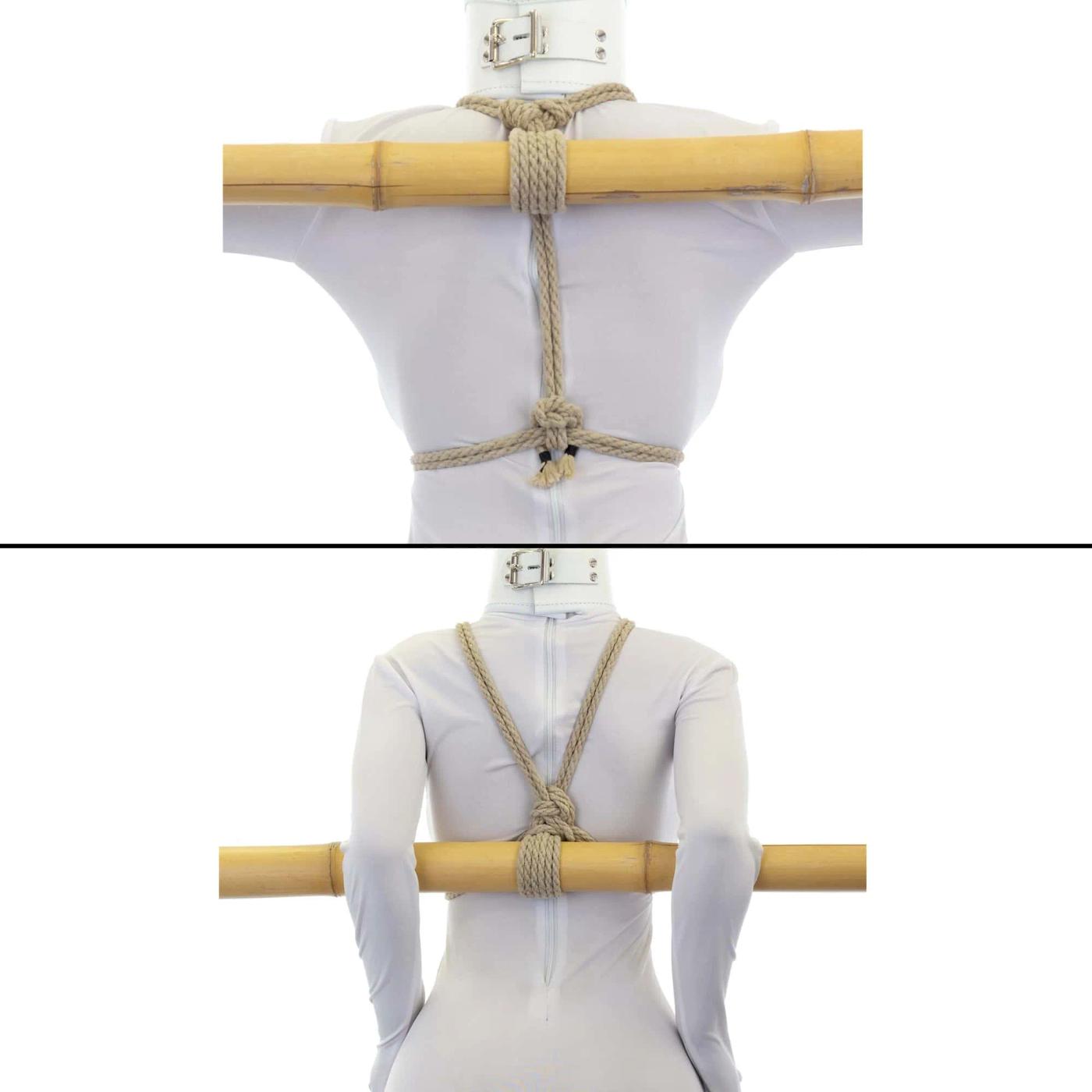 Bamboo Bondage - Anchoring a pole to your partner