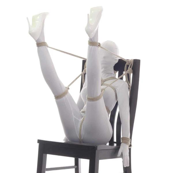 Chair Tie Example - Legs-Up