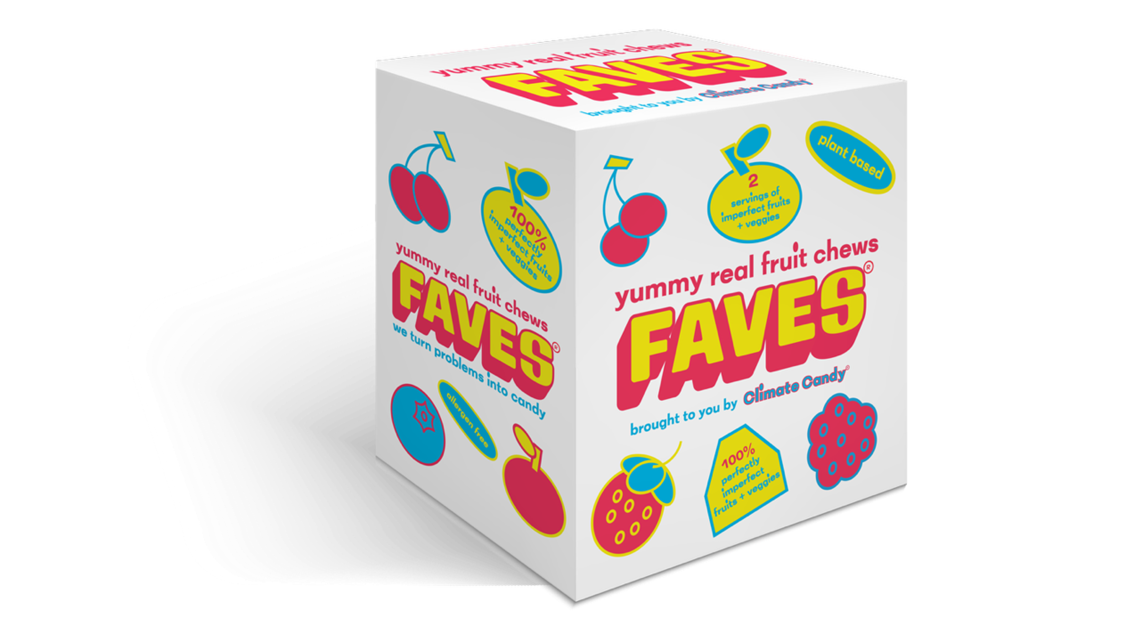 A bag of FAVES by Climate Candy®