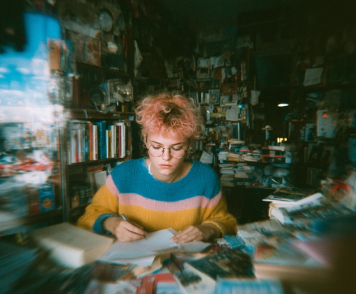 keep your focus on writing