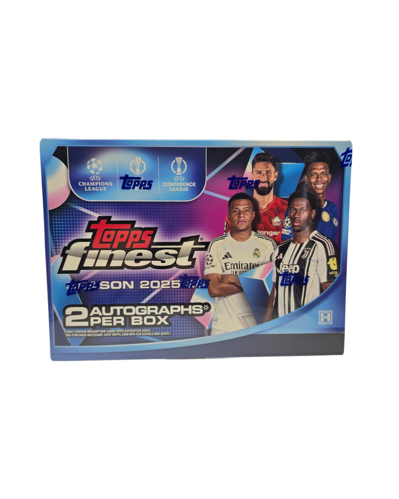 2025/26 Topps Finest UEFA Club Competitions Hobby Box