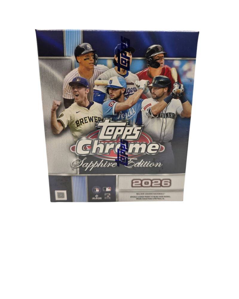 2026 Topps Chrome Baseball Sapphire Edition Hobby Box