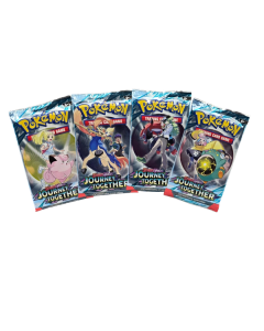 Pokemon TCG: Scarlet & Violet — Journey Together Booster Pack Art Set (All 4 Artworks) — photo 1