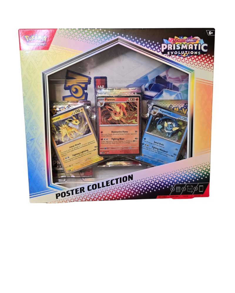 Pokemon TCG: Scarlet & Violet — Prismatic Evolutions Poster Collection