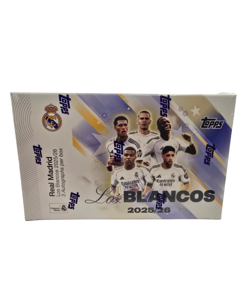 2025/26 Topps Real Madrid Los Blancos Hobby Box