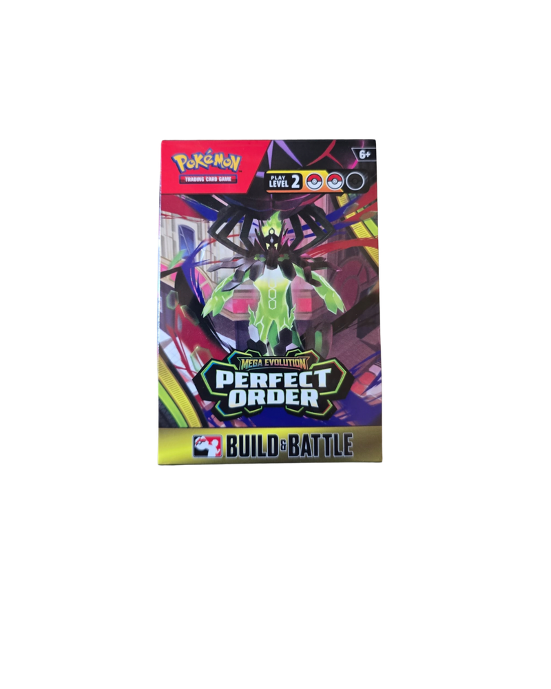 Pokemon TCG: Mega Evolution — Perfect Order Build & Battle Box