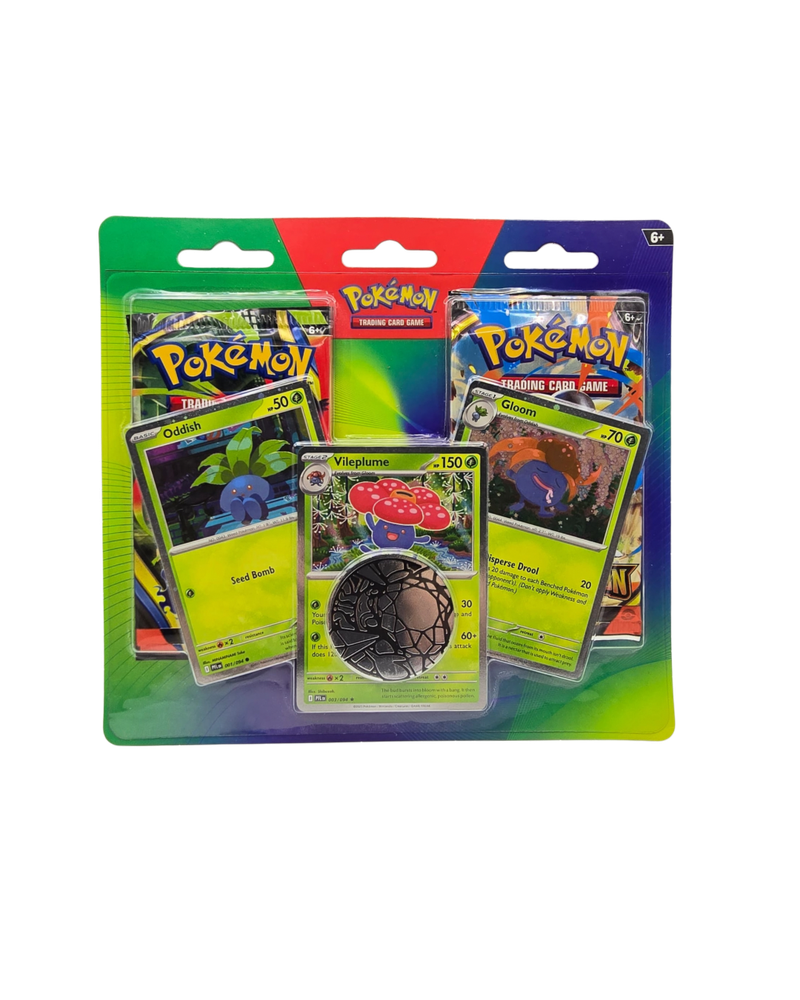 Pokemon TCG: Mega Evolution Enhanced 2-Pack Blister (Oddish, Gloom & Vileplume)
