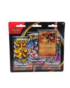 Pokemon TCG: Mega Evolution — Chaos Rising 3-Pack Blister (Charmeleon Promo) — photo 1