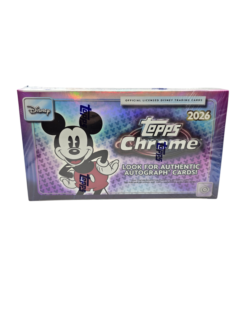 2026 Topps Chrome Disney Hobby Box