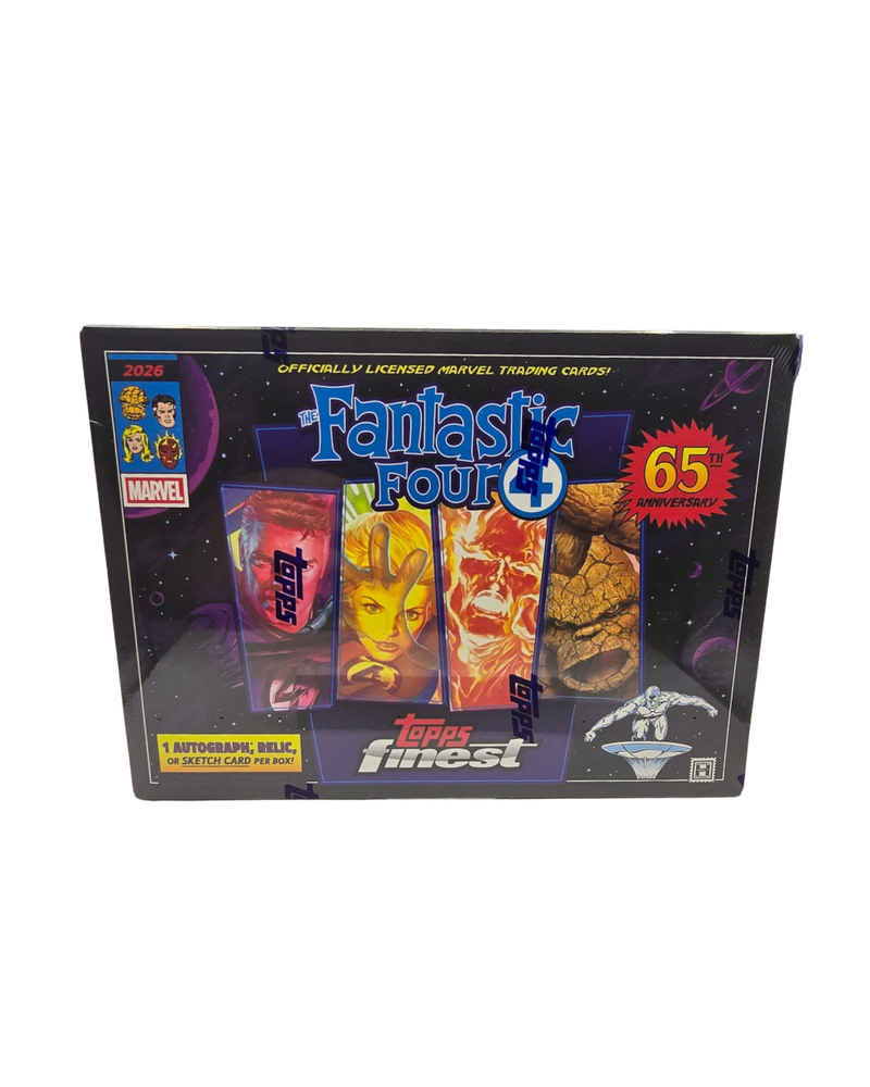 2026 Topps Finest Fantastic Four 65th Anniversary Hobby Box