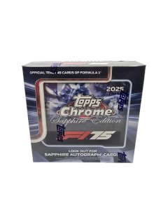 2025 Topps Chrome Formula 1 Sapphire Edition Hobby Box — photo 1