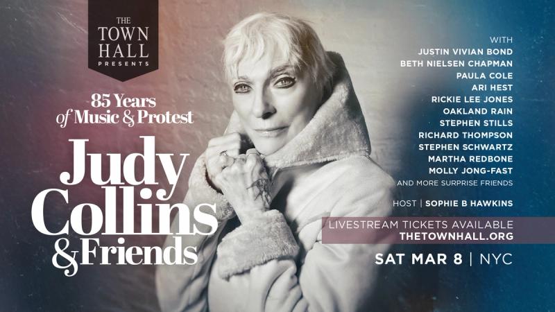 Judy Collins Gets Celebrated At The Town Hall New York