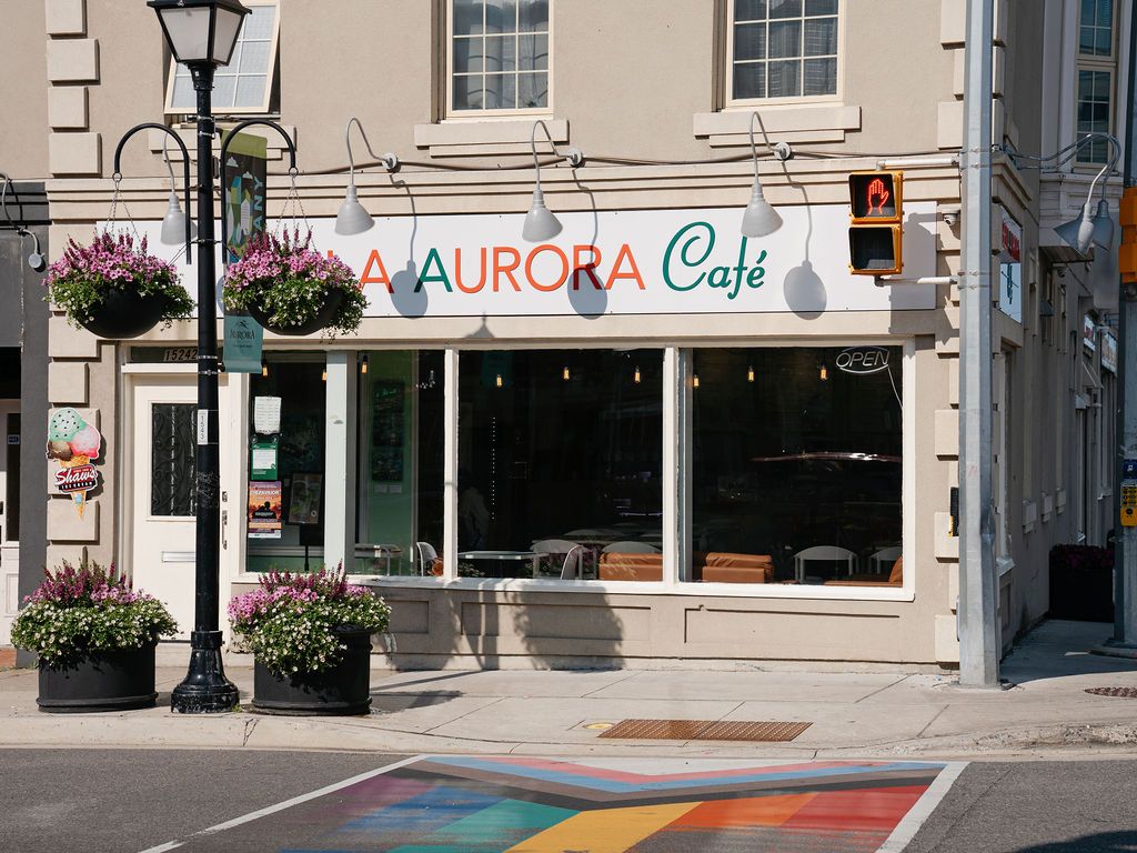 Bella Aurora Cafe Store Front