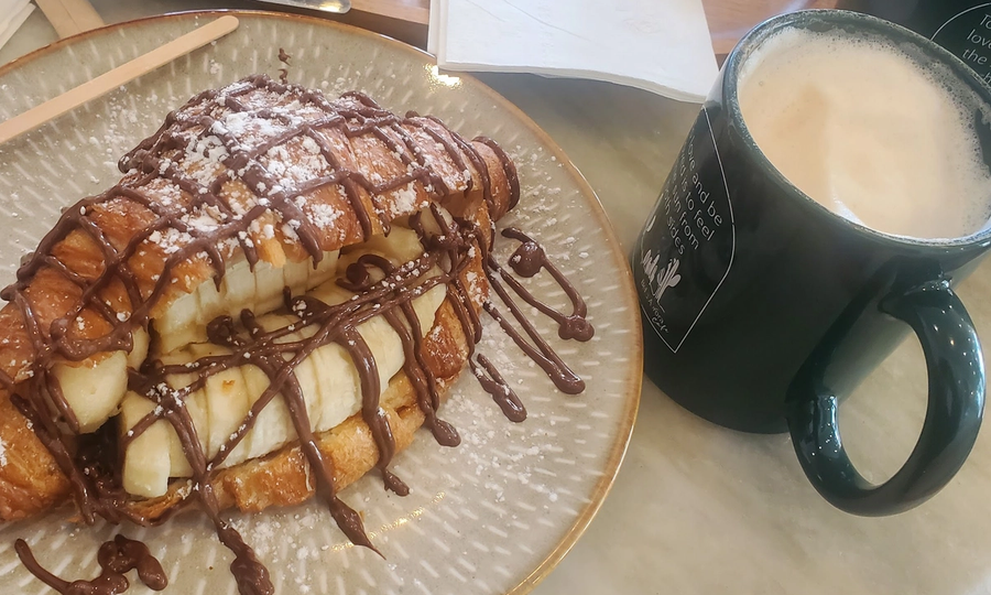 Banana Nutella Croissant