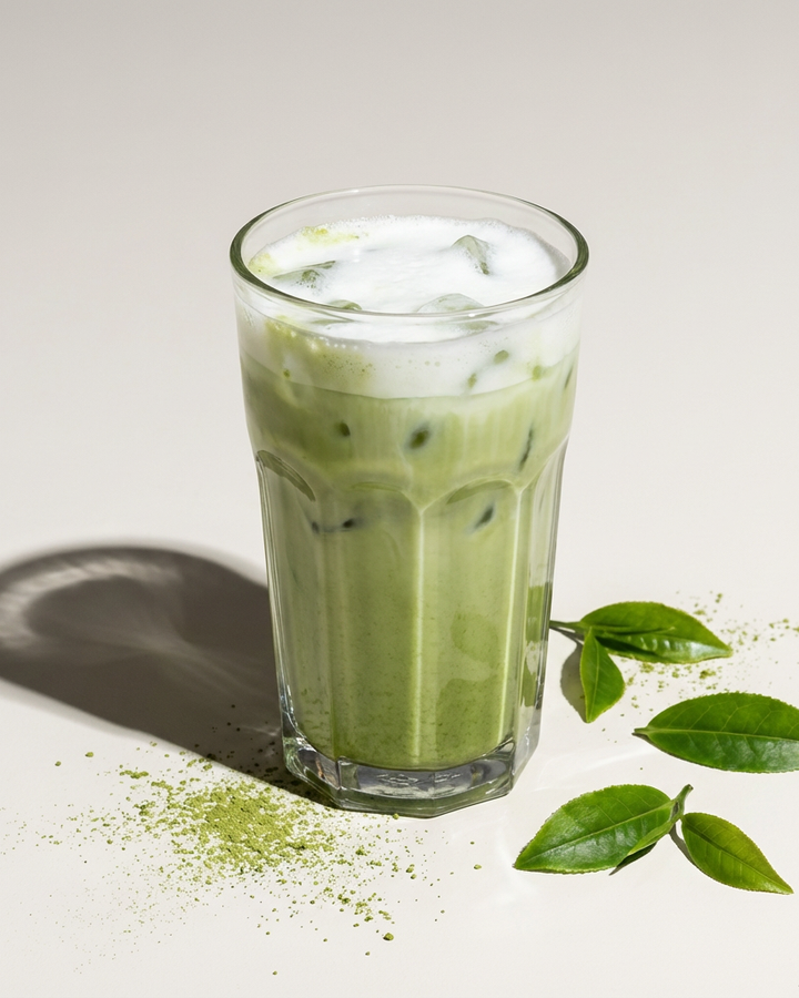 Ceremonial Matcha Latte in Aurora
