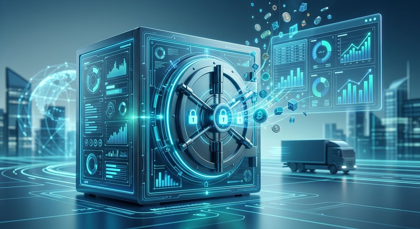 لوحة تحكم برنامج Shiprex المالي توضح تسوية الخزينة وإدارة نقدية الدفع عند الاستلام لشركات الشحن