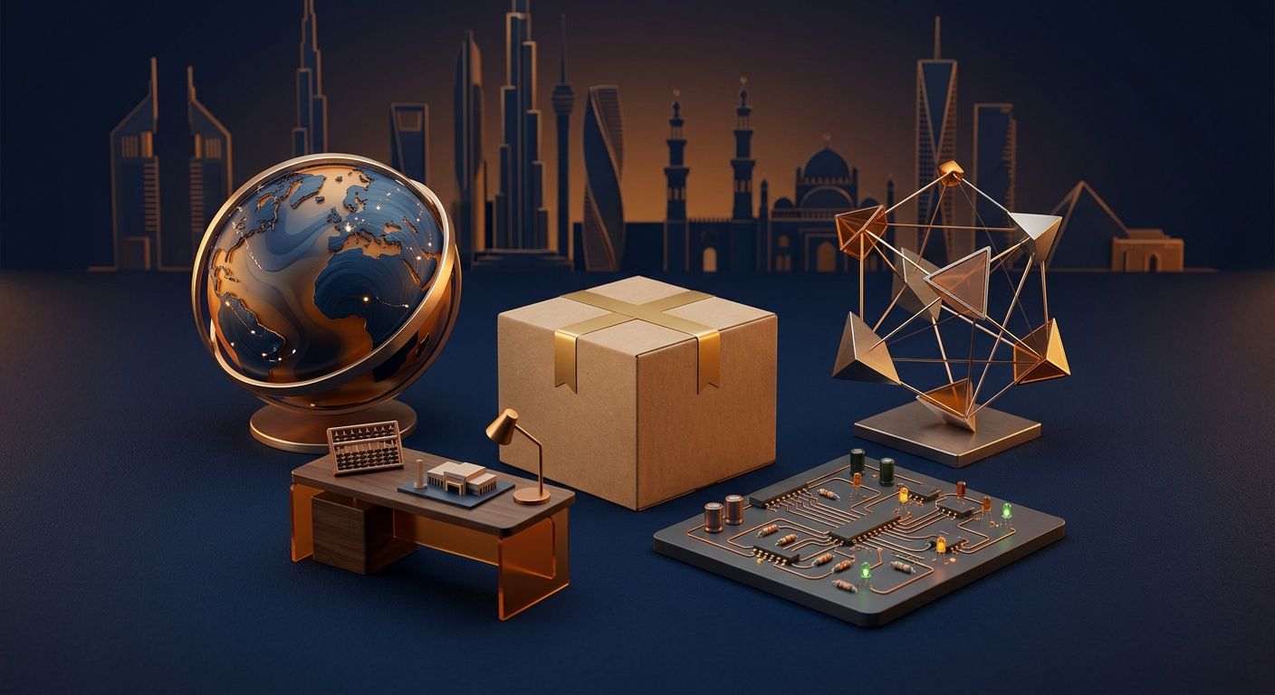 مقارنة أربعة نماذج لأنظمة إدارة شركات الشحن في الأسواق العربية.