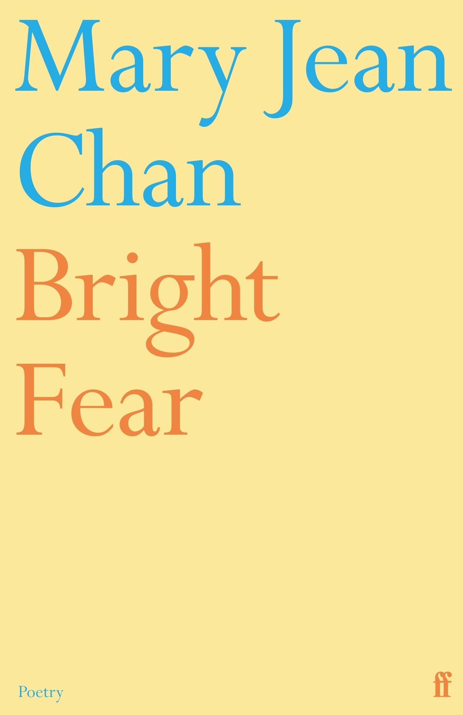 Author Talk: Mary Jean Chan: Bright Fear