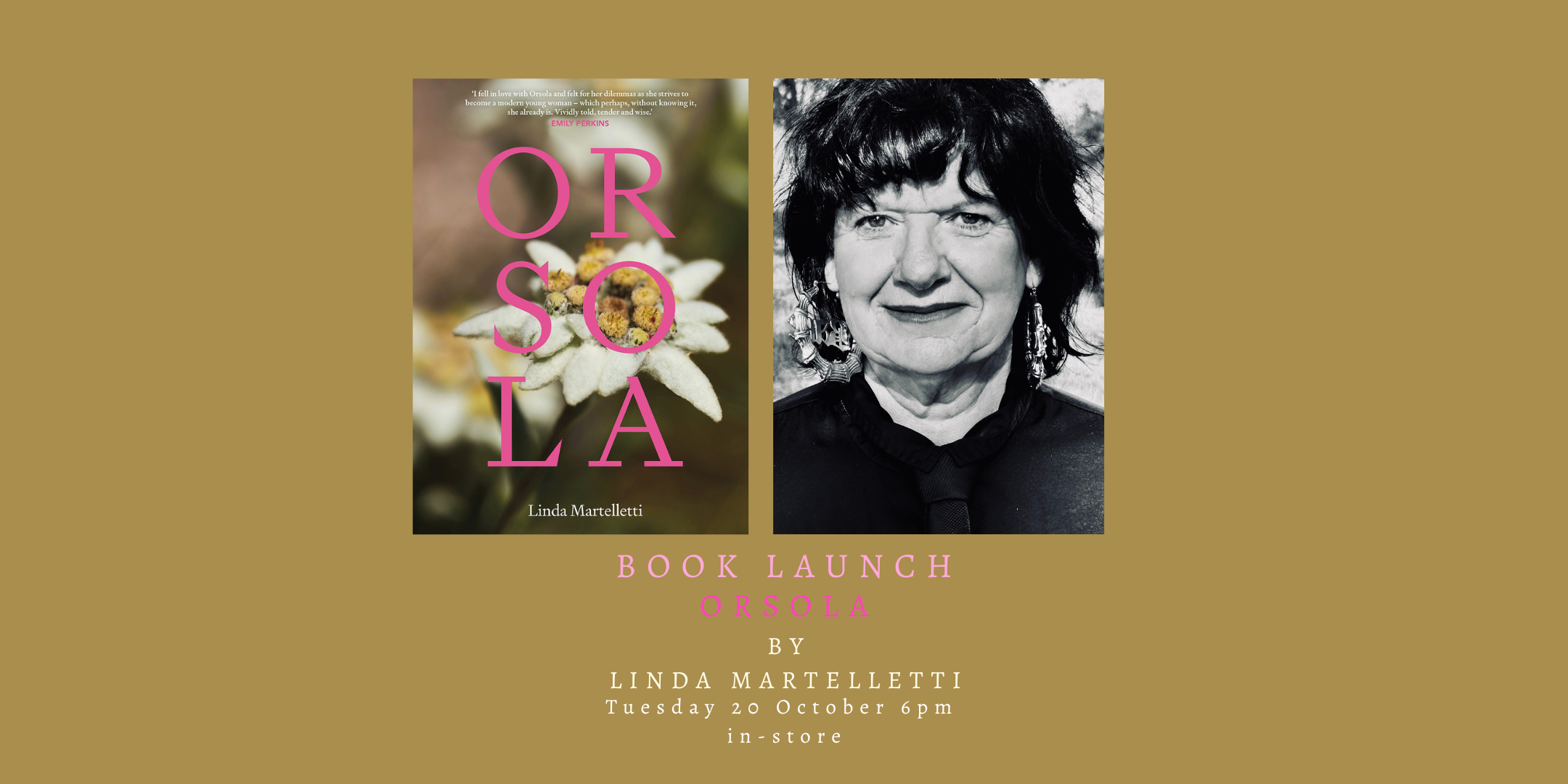 Book Launch: Orsola by Linda Martelletti
