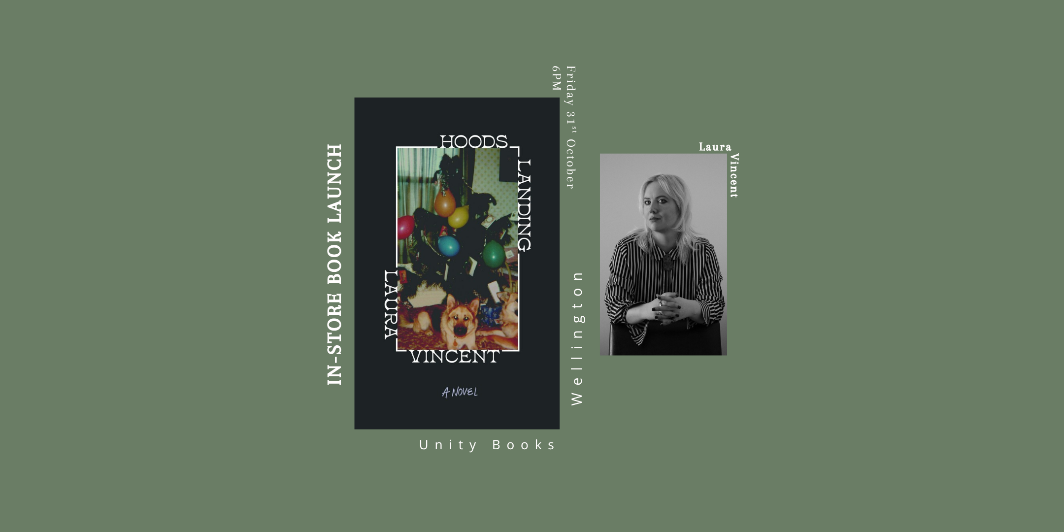 Book Launch: Hoods Landing by Laura Vincent