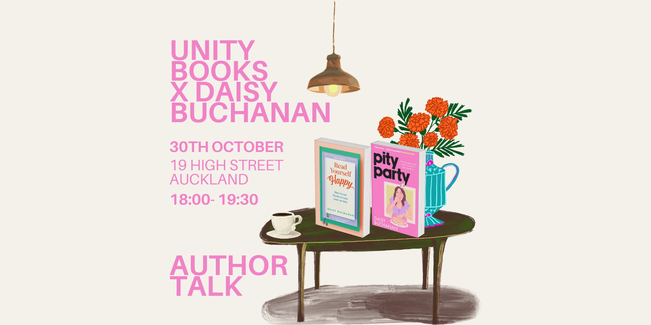 Unity Books x Daisy Buchanan