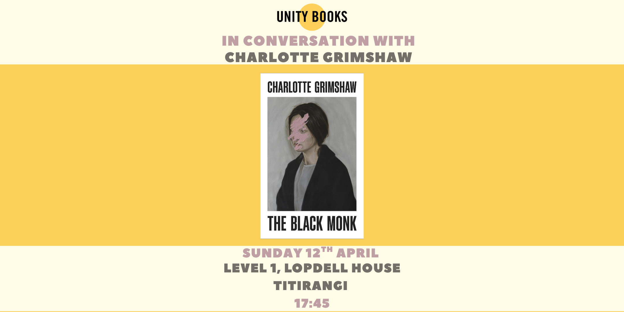 Author Talk: Charlotte Grimshaw 
