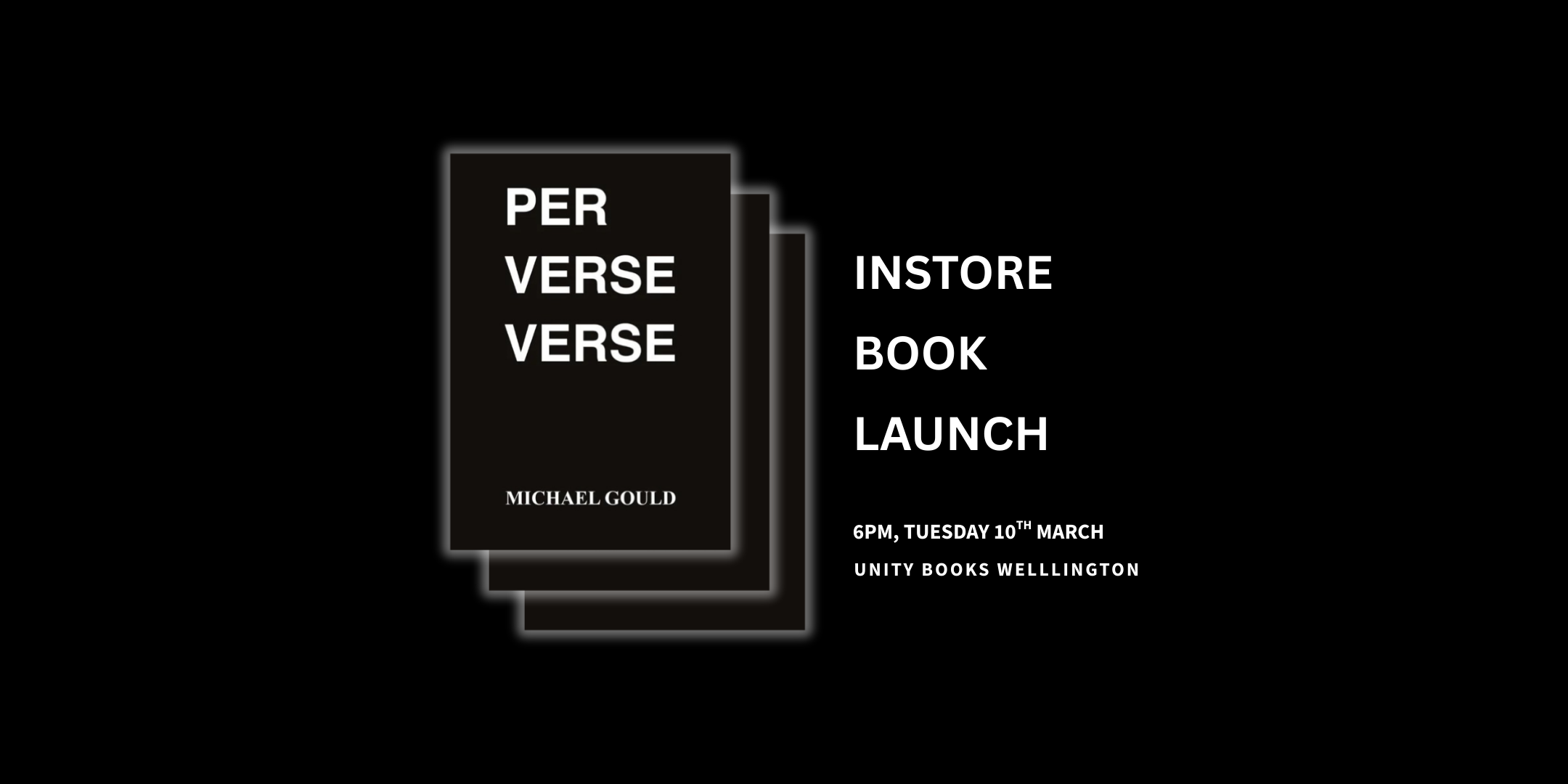Book Launch: Perverse Verse by Michael Gould 