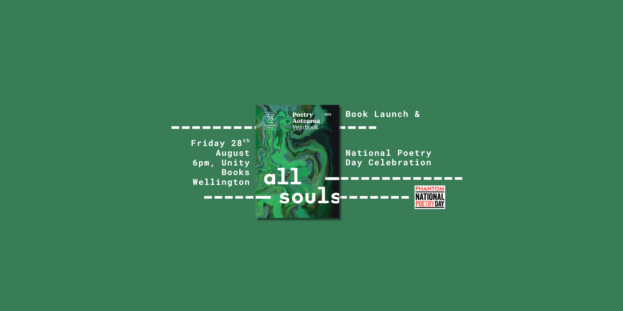 Poetry Year Book Launch + National Poetry Day 
