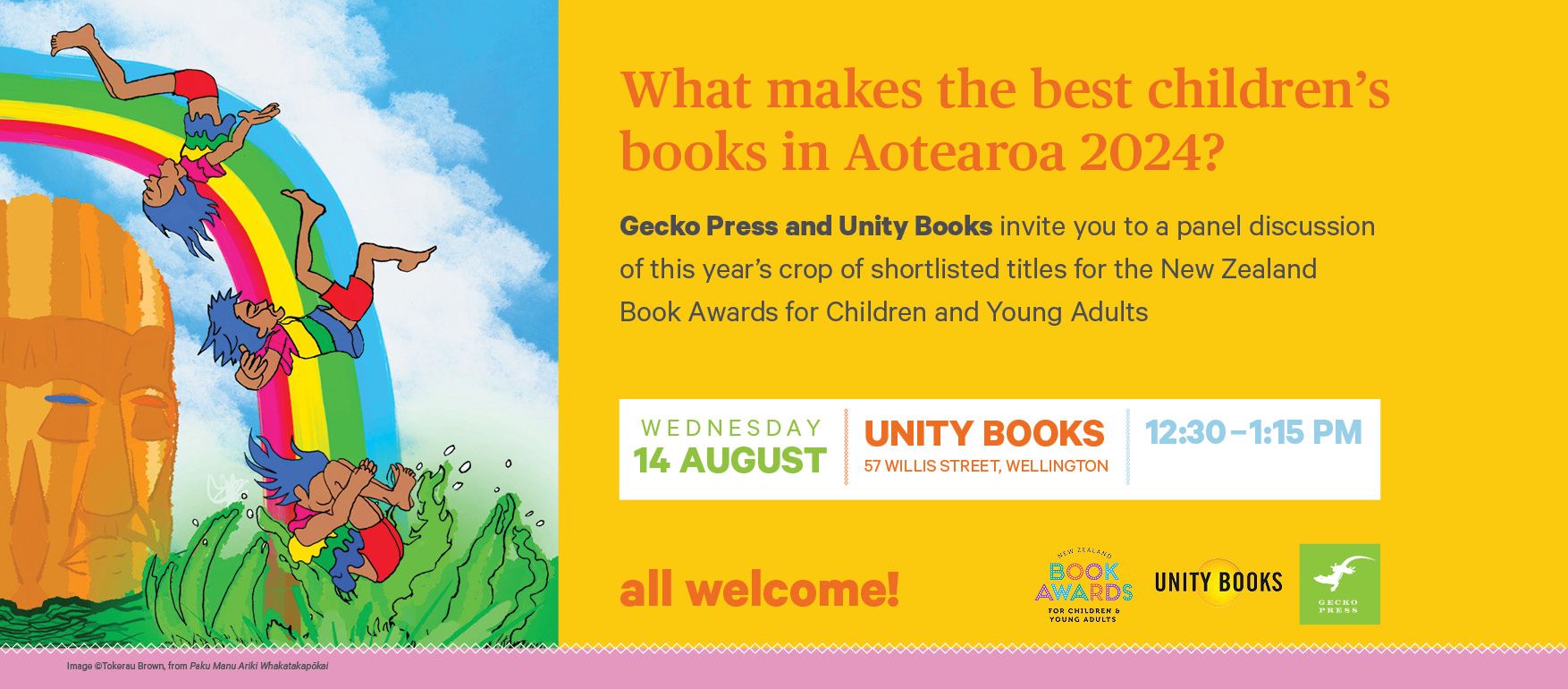 Panel Discussion: What makes the best children's books in Aotearoa 2024?
