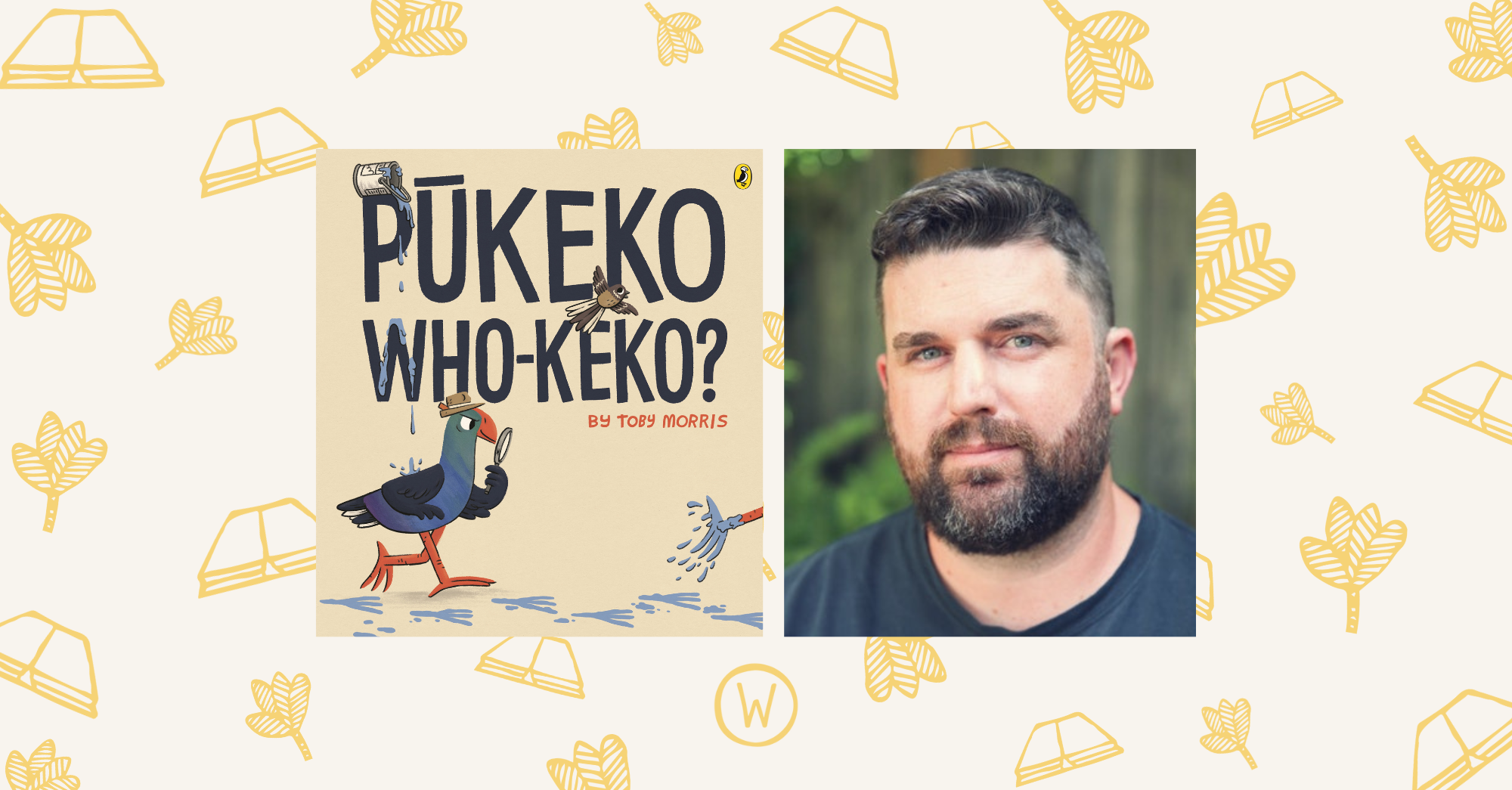 Reading and Q&A session with Toby Morris: Pūkeko Who-Keko?
