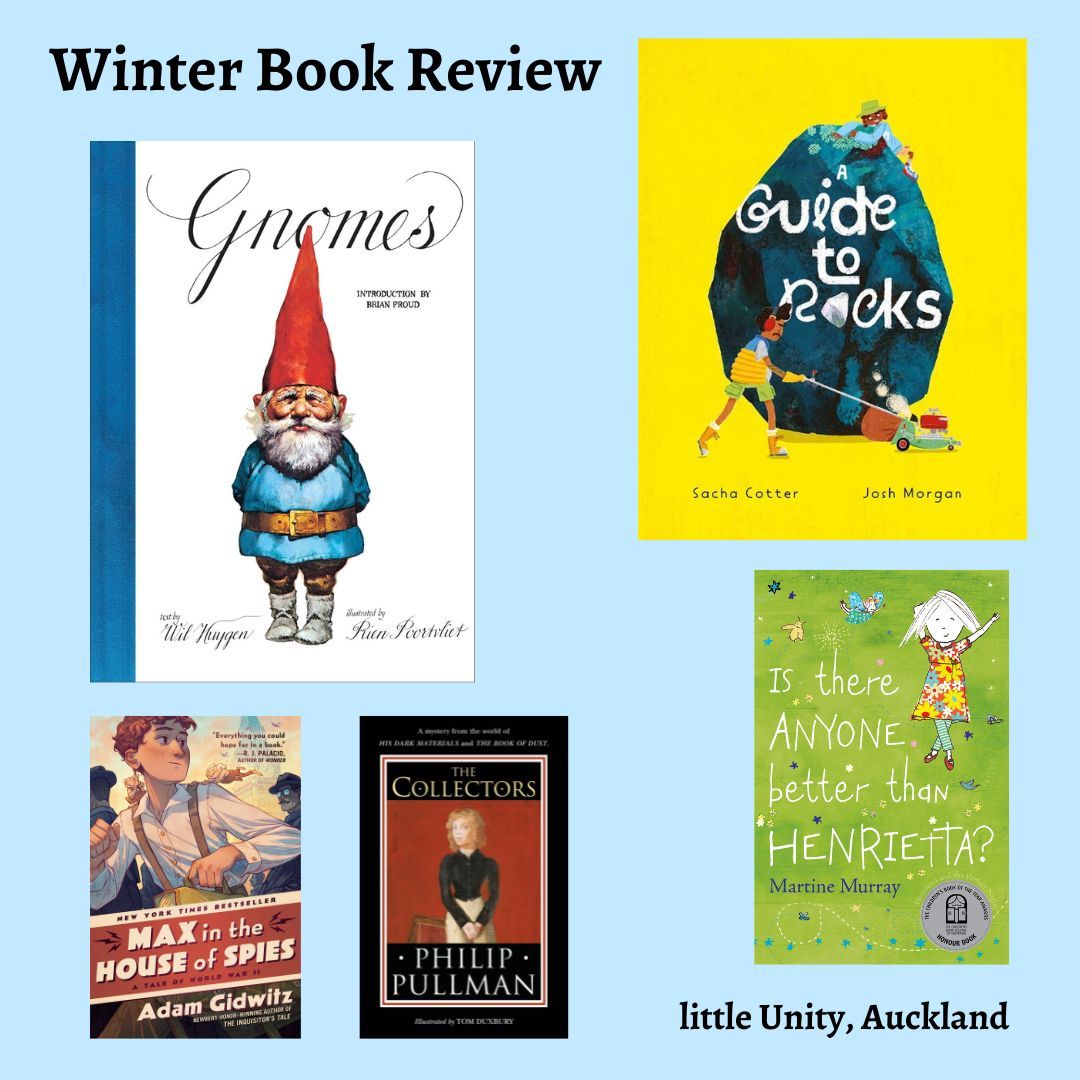 Winter 2025 Book Reviews with little Unity in Auckland