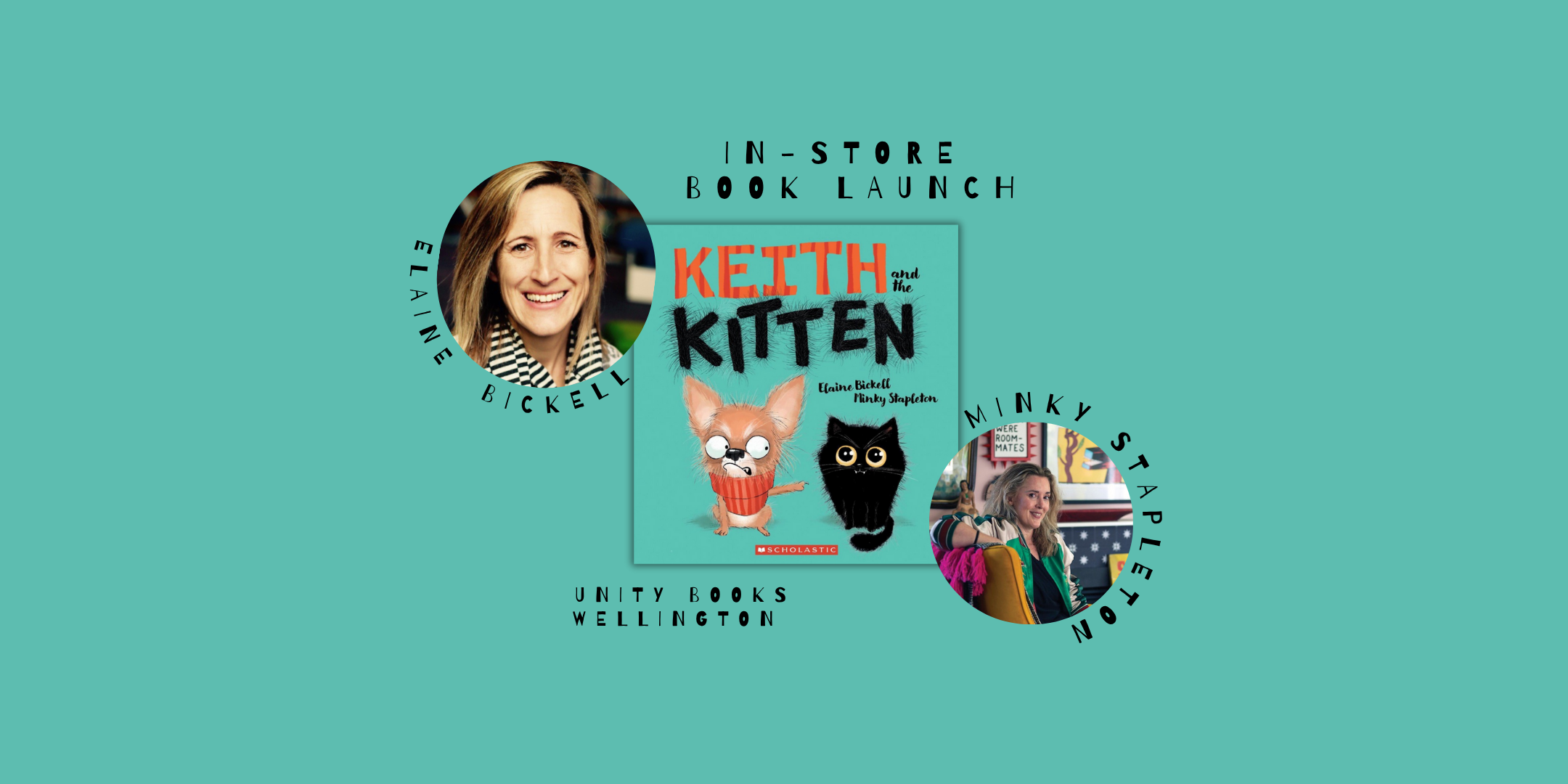 In-store Launch: Keith & the Kitten by Elaine Bickell 