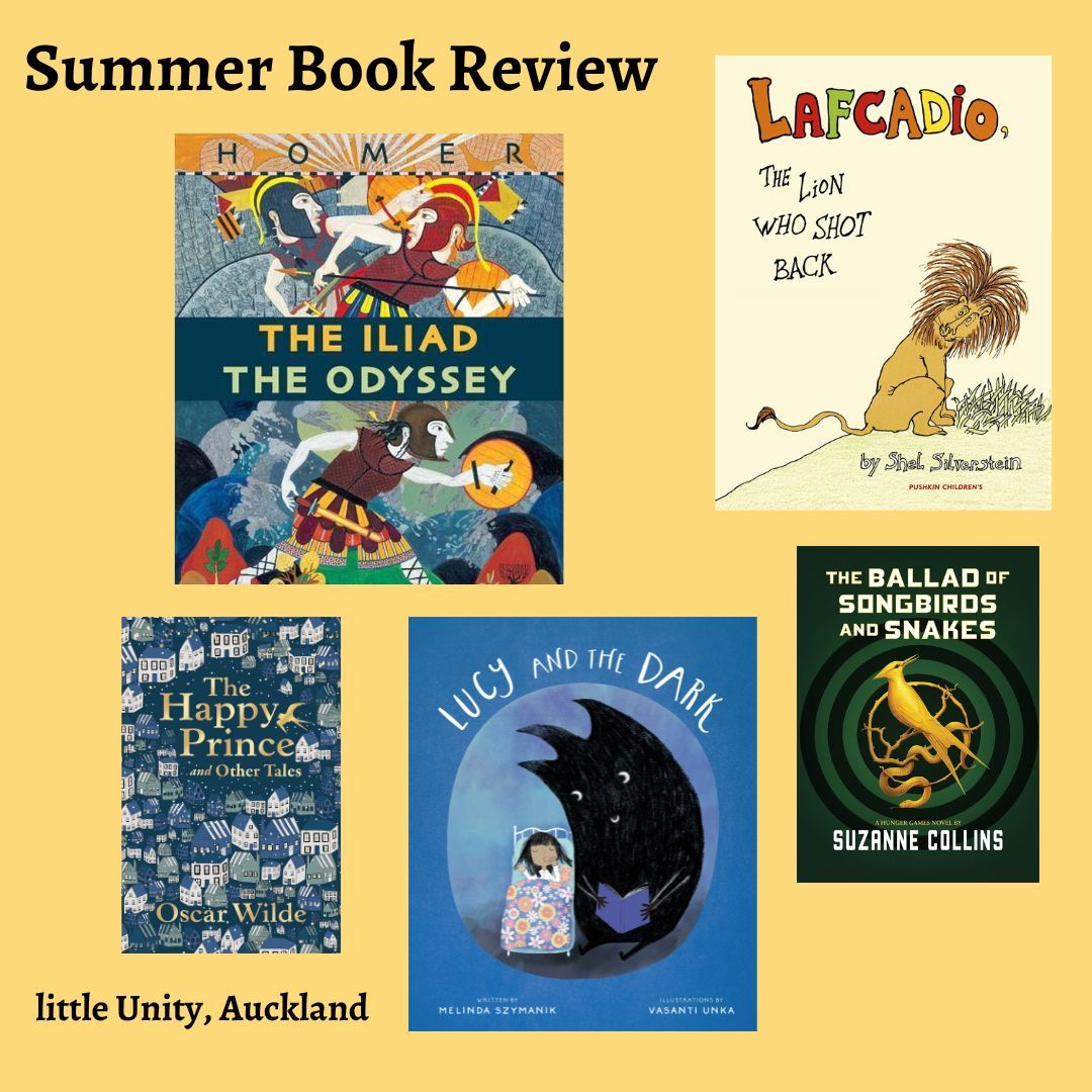 Summer 2023-24 Book Reviews with little Unity in Auckland