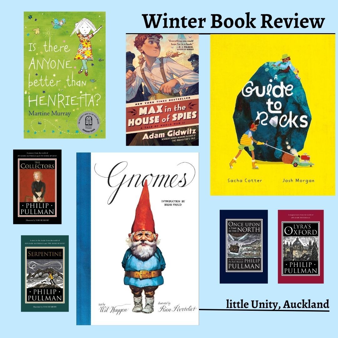 Winter 2025 Book Reviews with little Unity in Auckland