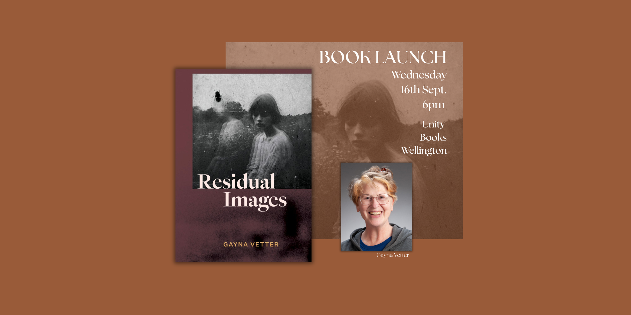 Book Launch: Residual Imaged by Gayna Vetter