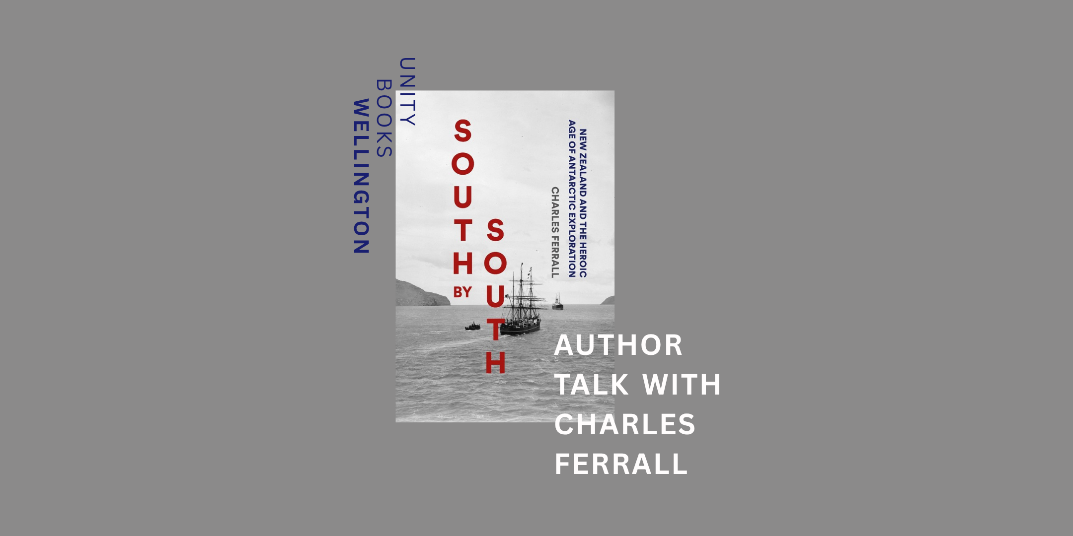 Author Talk: Charles Ferrall in coversation with Michalia Arathimos