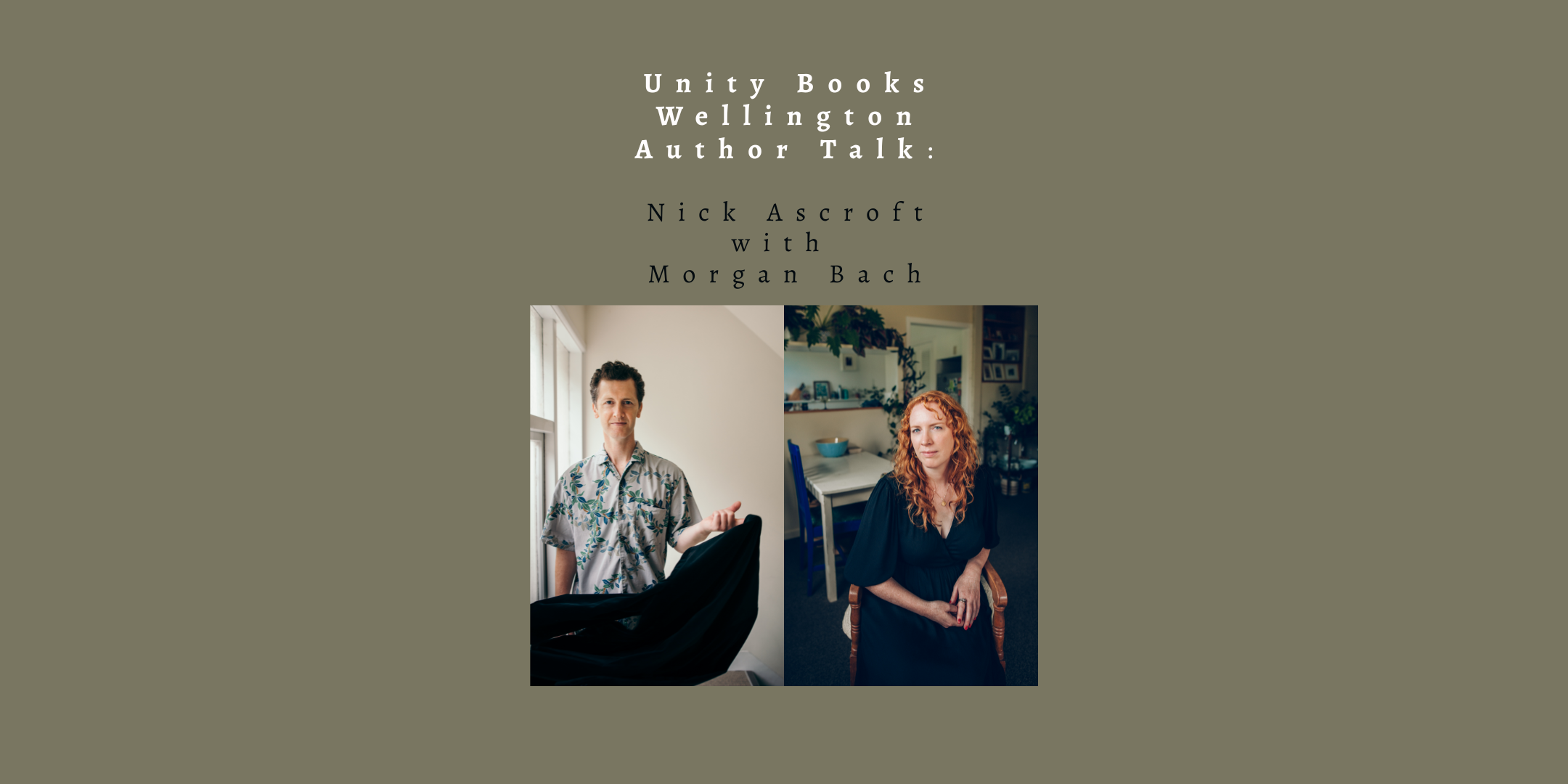 Author Talk: Nick Ascroft & Morgan Bach