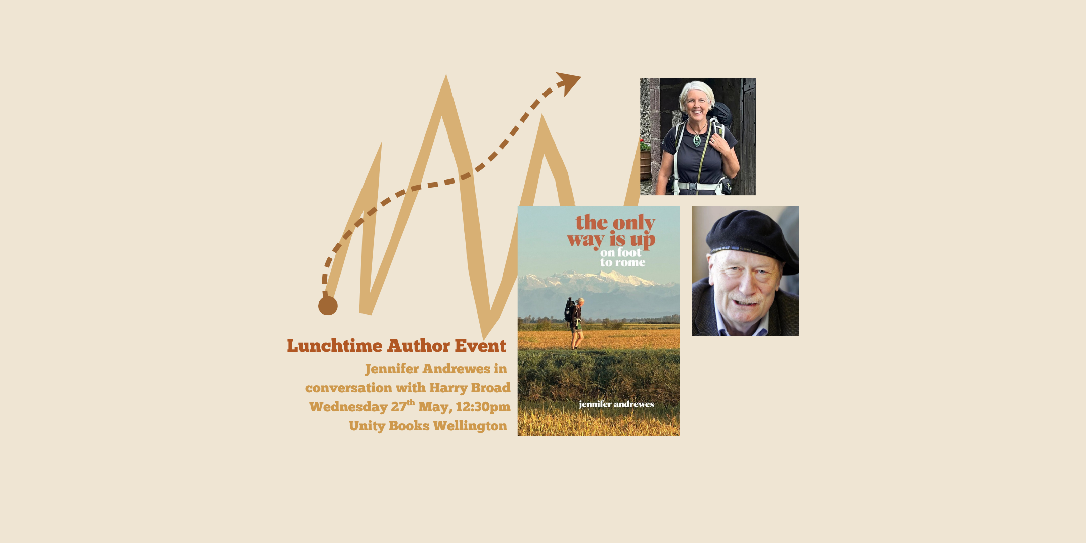 Lunchtime Author Talk: Jennifer Andrewes & Harry Broad