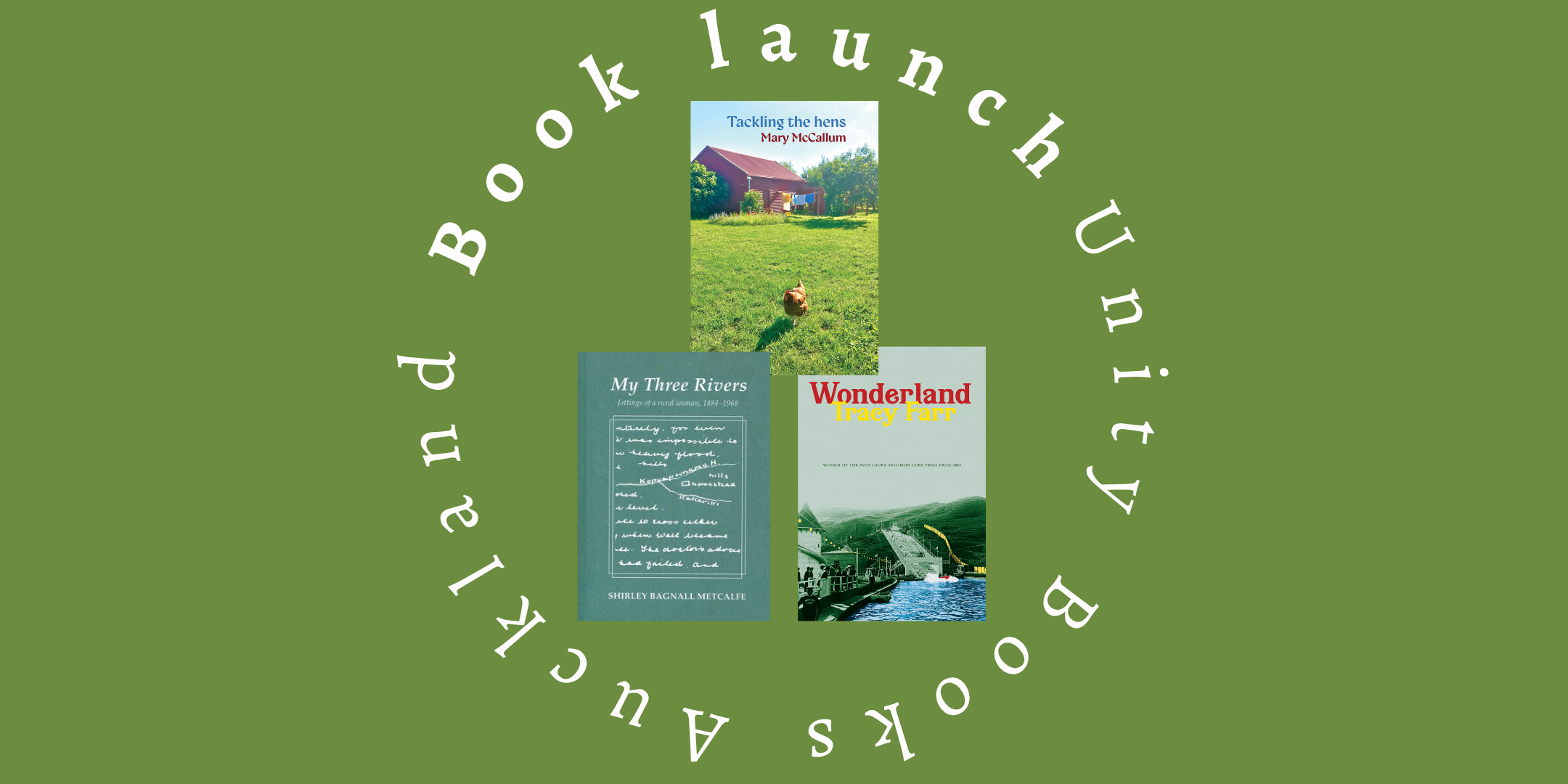Triple Book Launch at Unity Auckland!