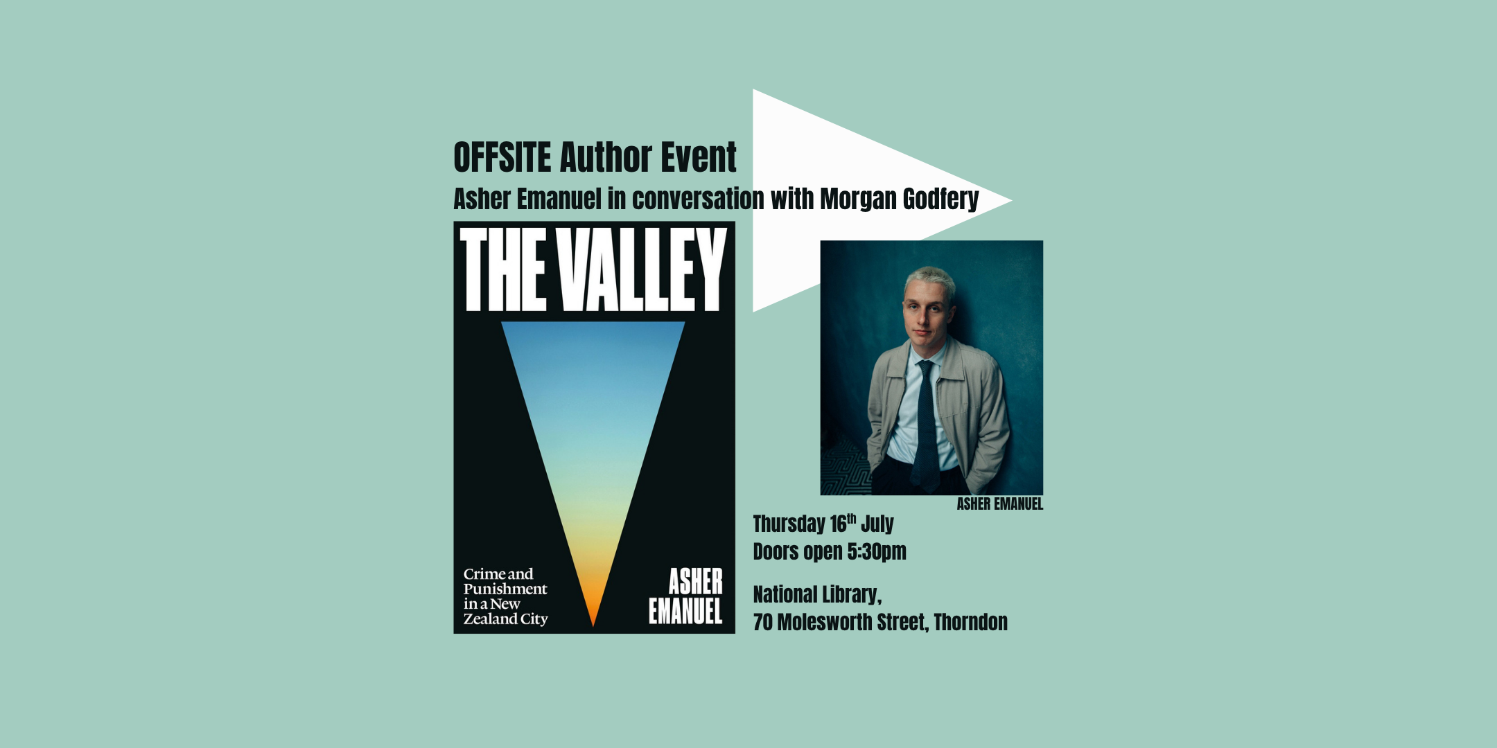 Offsite BWB Talk: Asher Emanuel & Morgan Godfery