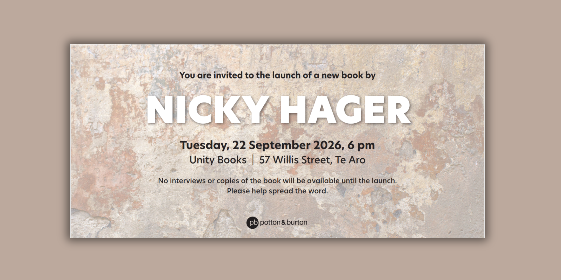 Launching Nicky Hager's New Book
