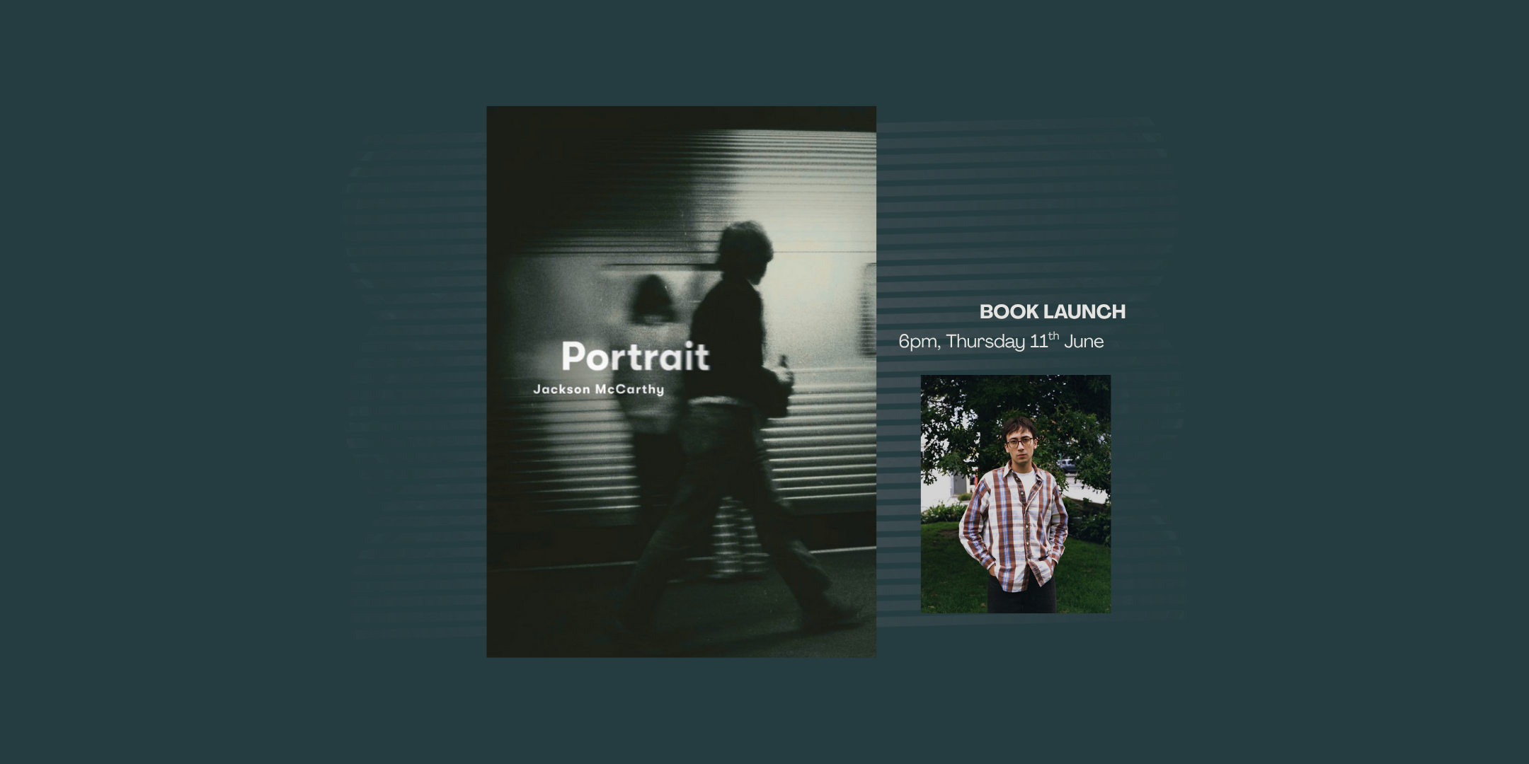 Book Launch: Portrait by Jackson McCarthy