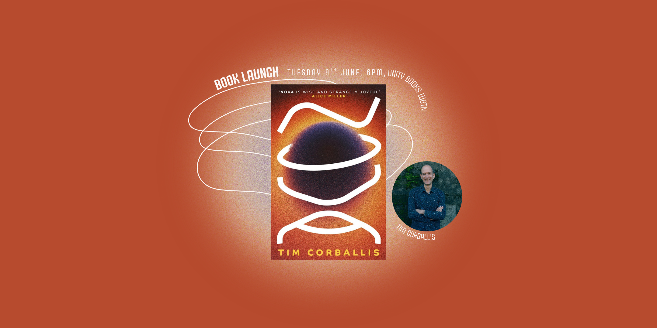 Book Launch: NOVA by Tim Corballis